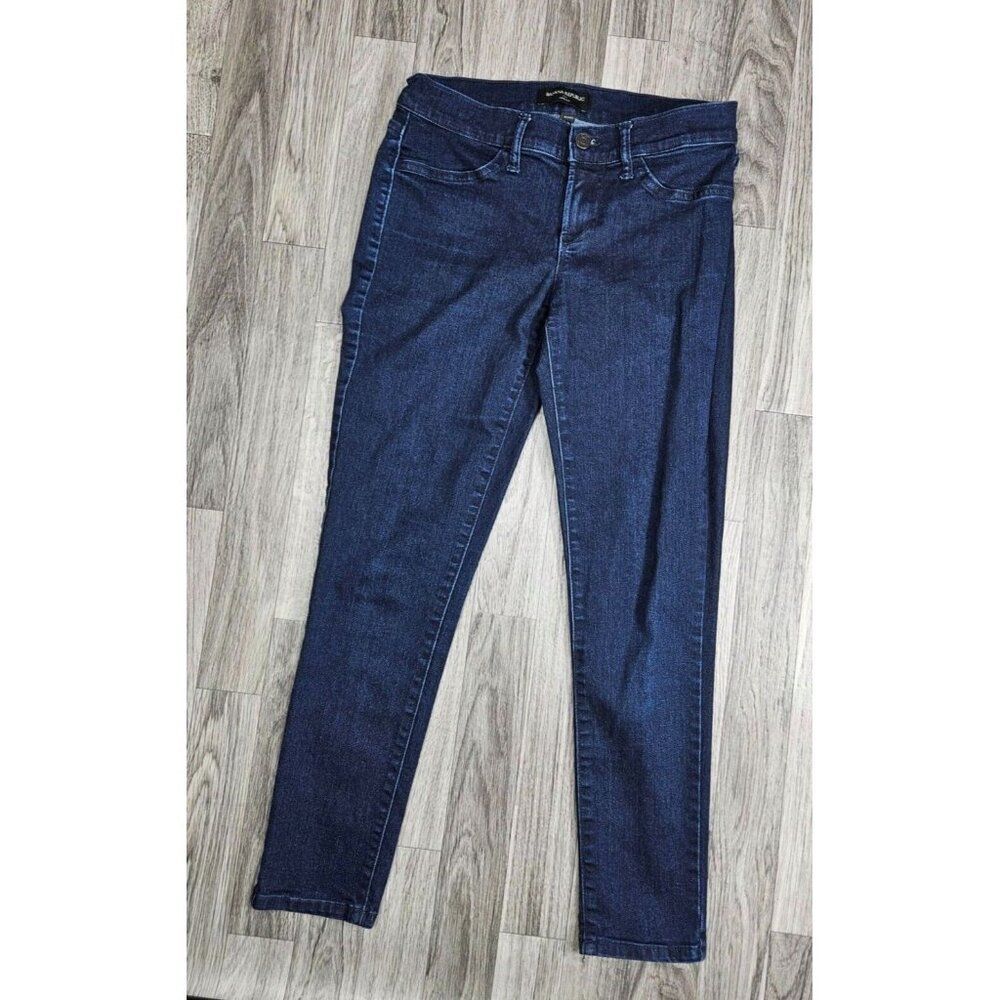 (3/$35) Banana Republic Size 26 / 2 R Pockets Skinny Denim Blue Jeans Leggings